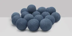 Outlet Irislights Vintage Blue 35 bollar Blå