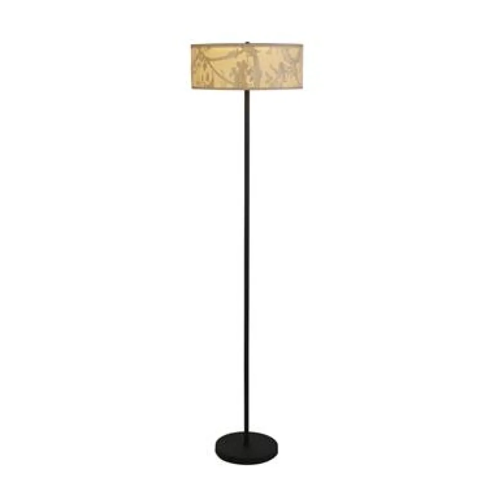 Clearance Searchlight Isla golvlampa Svart