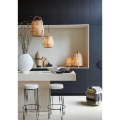 Hot Light & Living Jacinto 42cm bordslampa Natur