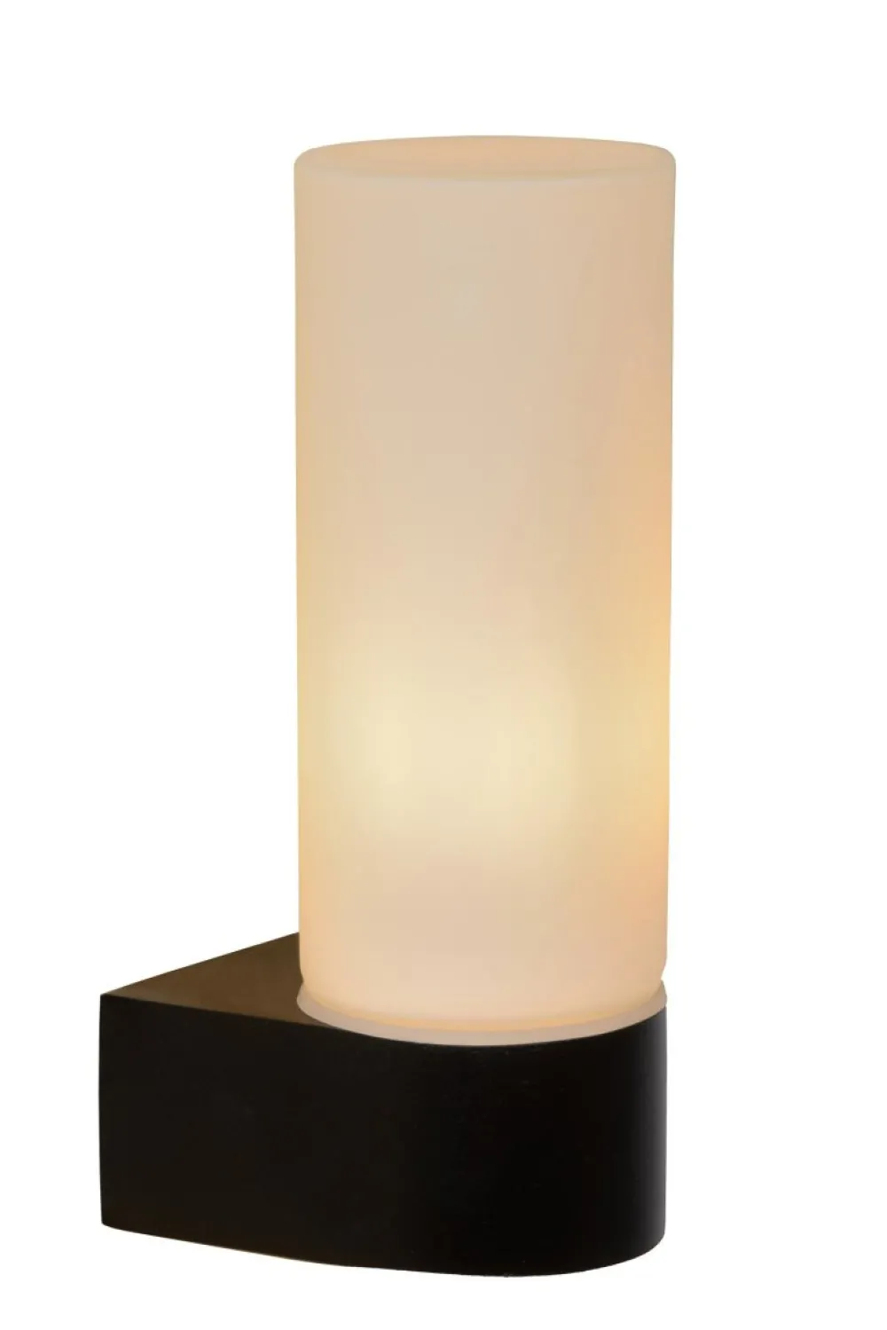 Discount Lucide Jesse 16cm badrumslampa Svart