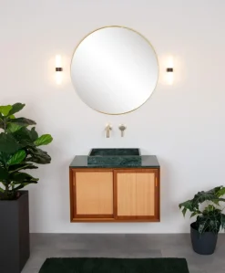 Sale Lucide Jesse 30cm badrumslampa Svart