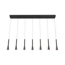 Discount Lucide Joakim 130cm taklampa Brun