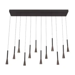 Hot Lucide Joakim 135cm taklampa Brun