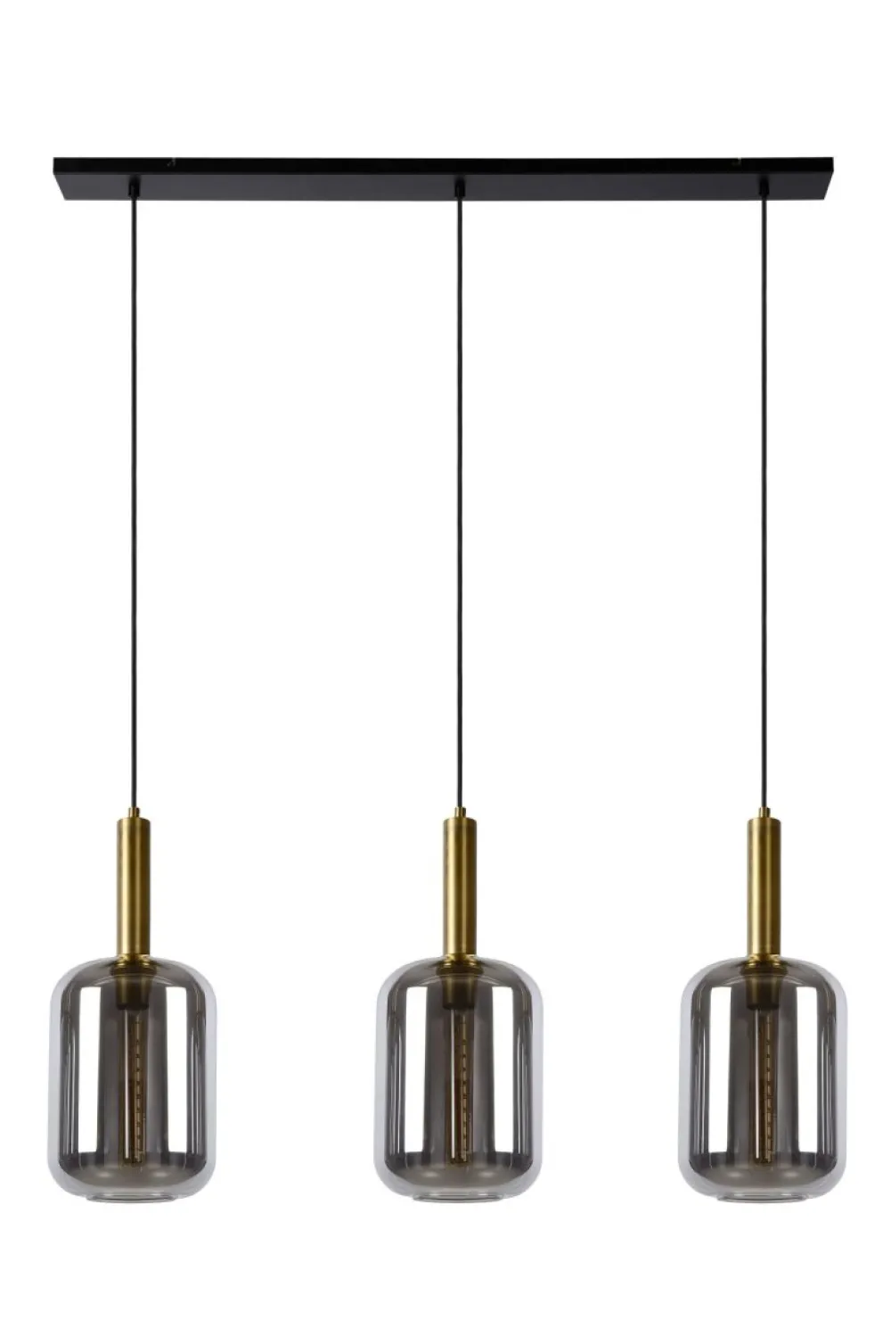 Online Lucide Joanet 110cm taklampa Rökfärgad