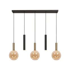 Clearance Lucide Josiane 105cm taklampa Svart