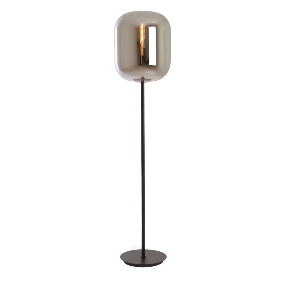 Clearance Light & Living Julia golvlampa Rökfärgad