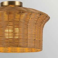 Clearance Elstead Lighting Kai Ø40 plafond Natur