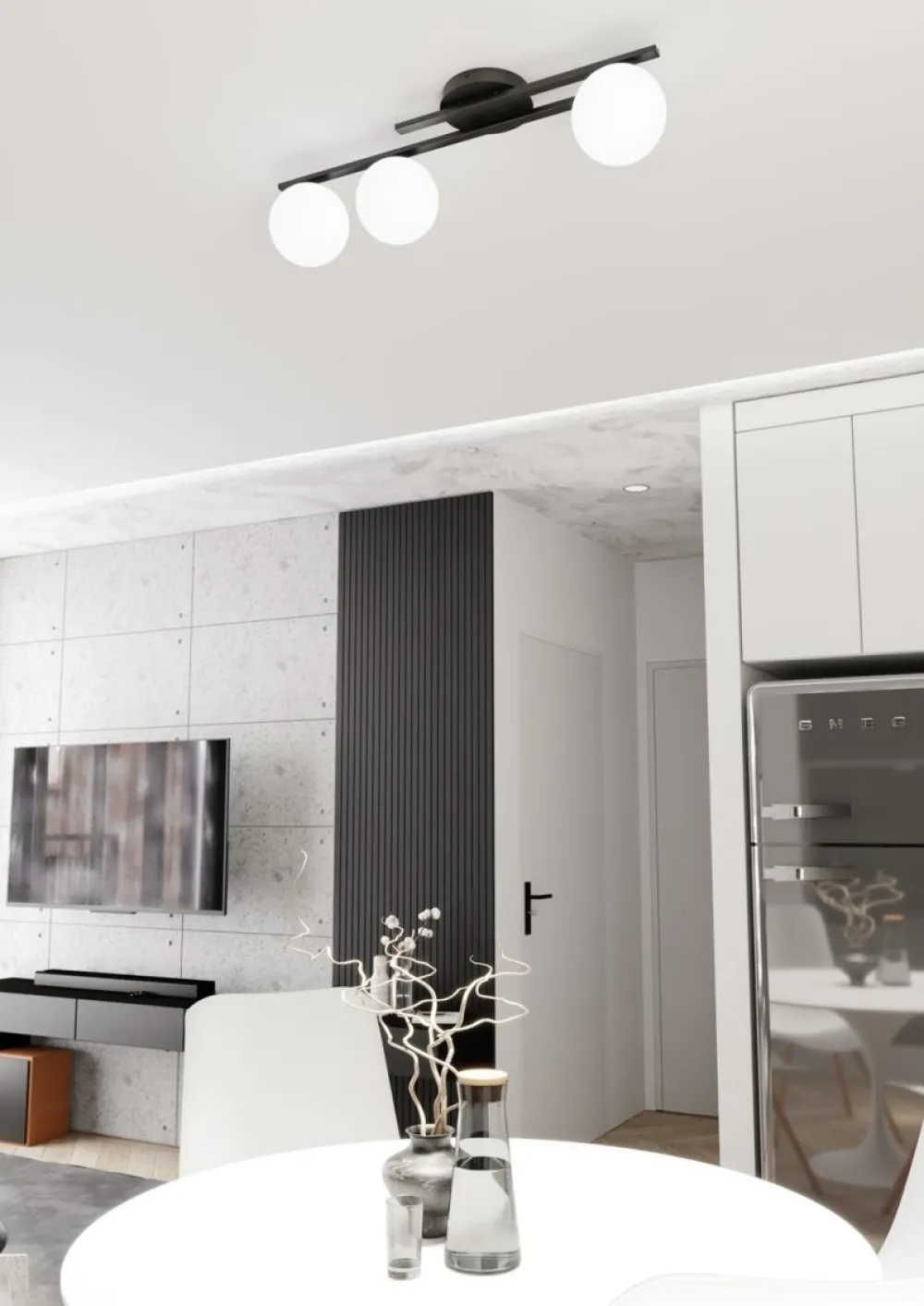 Clearance Emibig Lighting Kairo 74cm plafond