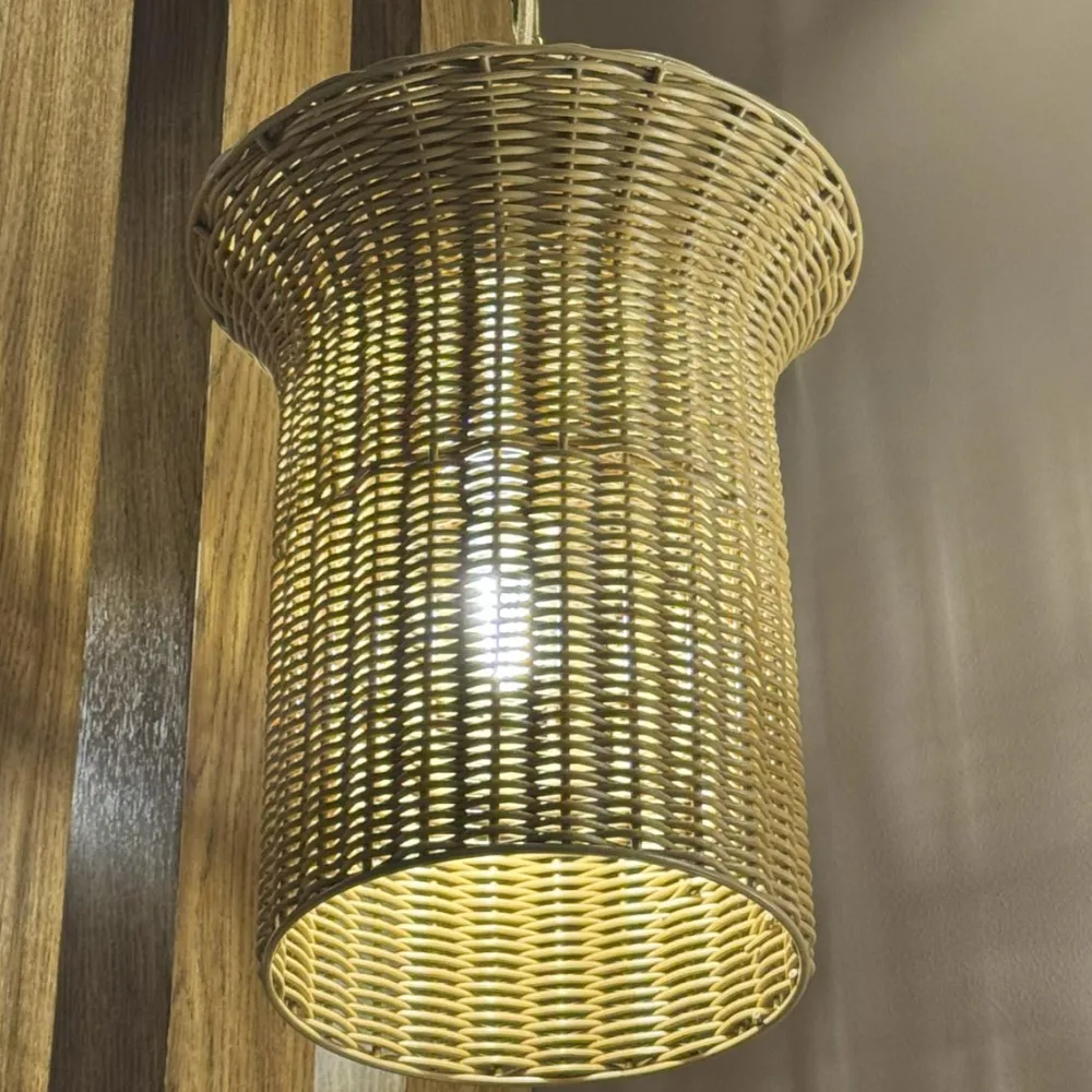 Discount Elstead Lighting Kai Ø28 taklampa Natur