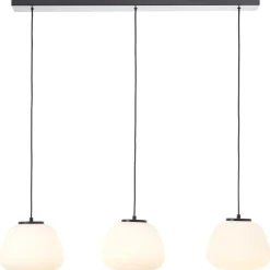 Outlet Brilliant Kaizen 105cm taklampa Vit