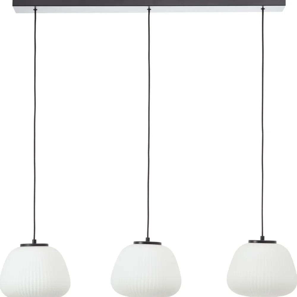 Outlet Brilliant Kaizen 105cm taklampa Vit