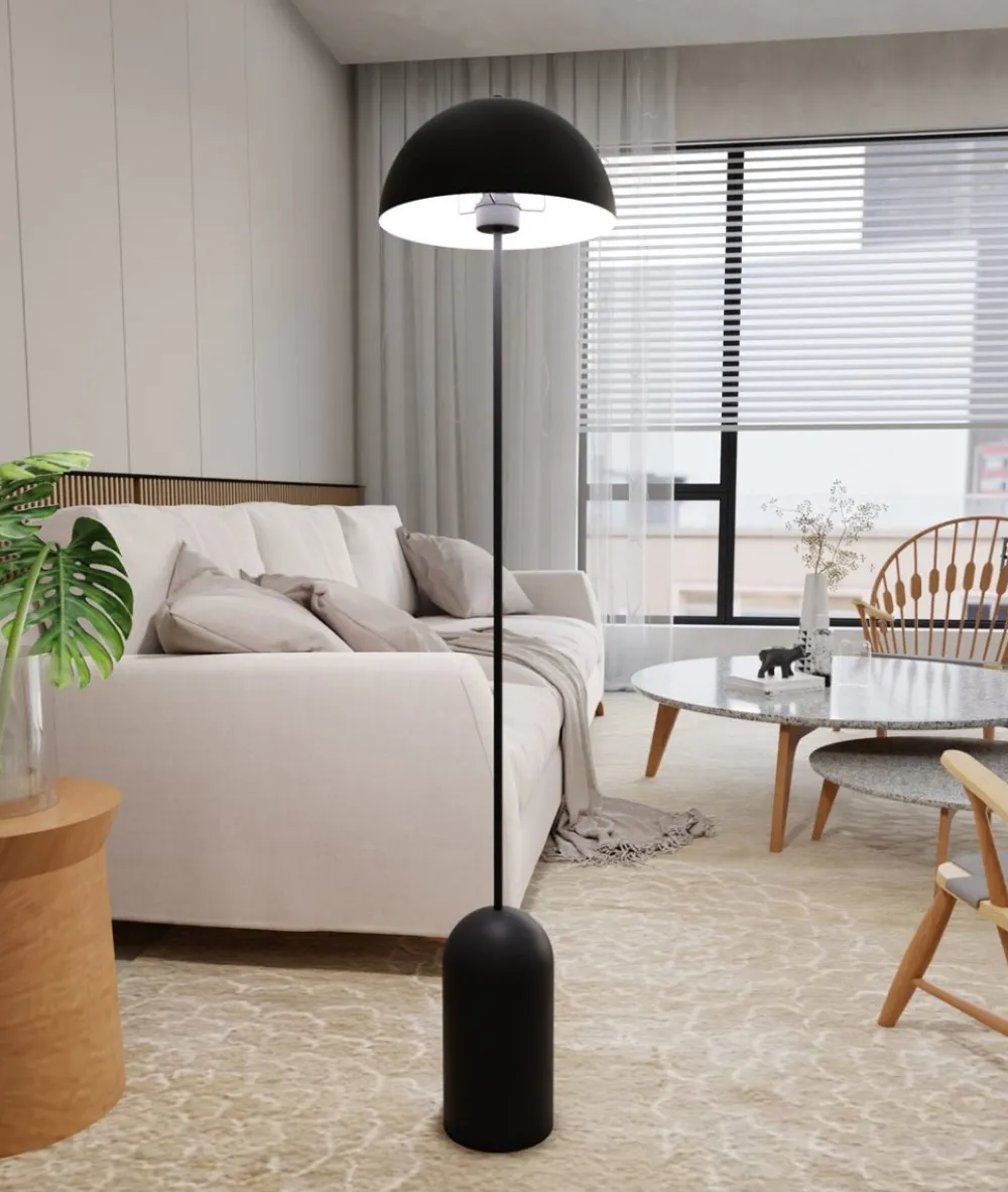 Best Emibig Lighting Kava Lp1 golvlampa Svart
