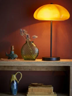 New Bloomingville Kinoko 47cm bordslampa Mörkgul