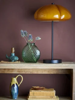New Bloomingville Kinoko 47cm bordslampa Mörkgul