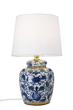 Discount Cottex Klassisk 30cm bordslampa Blå