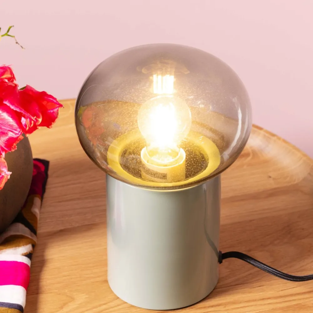 Online Brilliant Knut 22cm bordslampa Grön