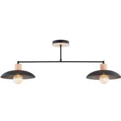 Best Emibig Lighting Kobe 100cm plafond Svart