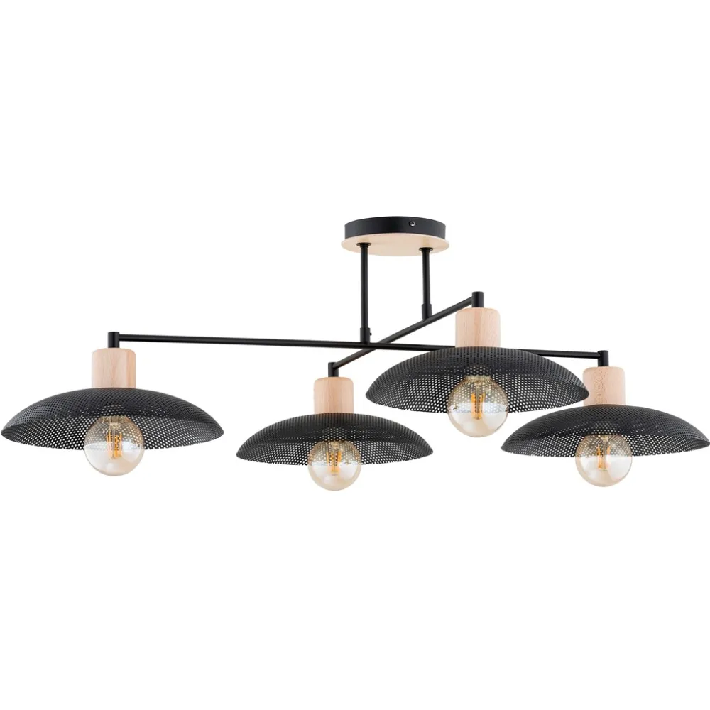 Emibig Lighting Kobe 100cm plafond Svart