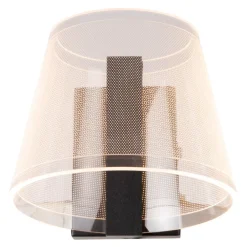 Lucide Korgis Ø15 badrumslampa Transparent