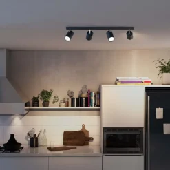 Clearance Philips Kosipo 4 spotlight Svart