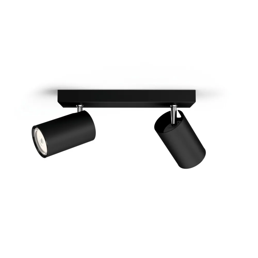 Clearance Philips Kosipo 2 spotlight Svart