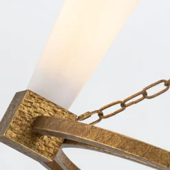 Hot Elstead Lighting Kristy Ø84 taklampa Guld