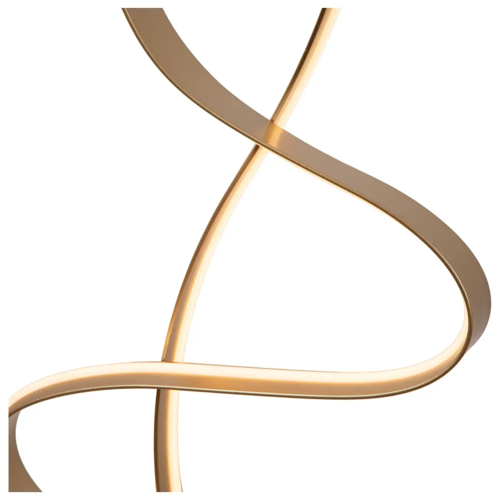 Discount Lucide Lambada golvlampa Guld
