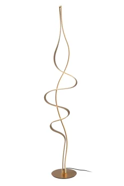 Discount Lucide Lambada golvlampa Guld