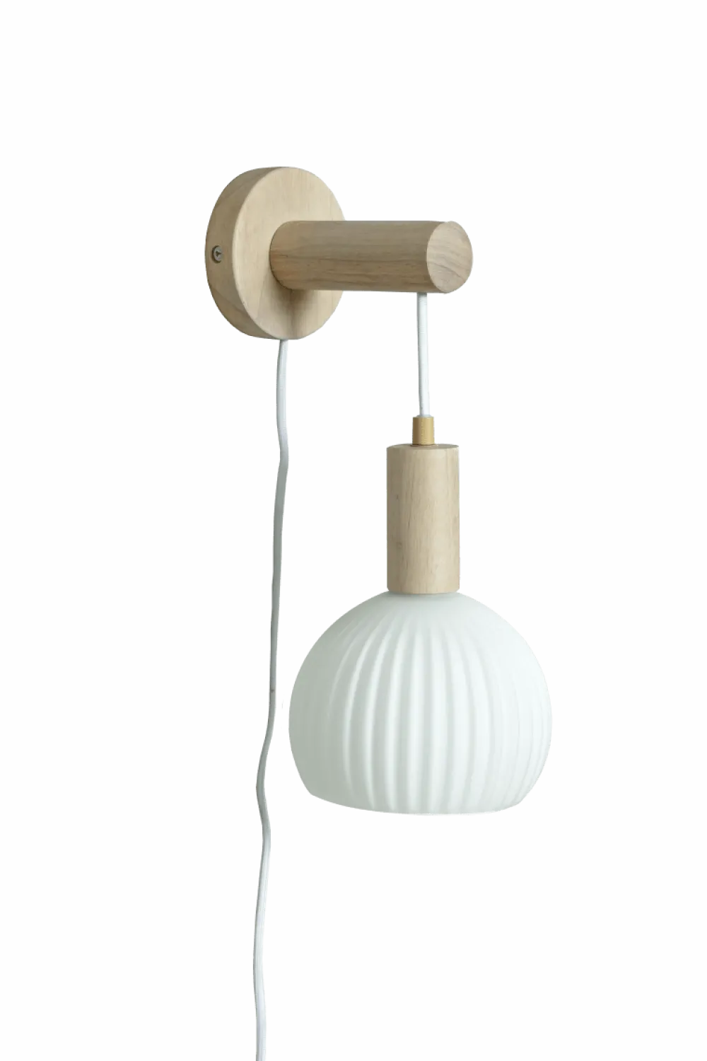 Best Aneta Lighting Lapponia 35cm vägglampa Vit