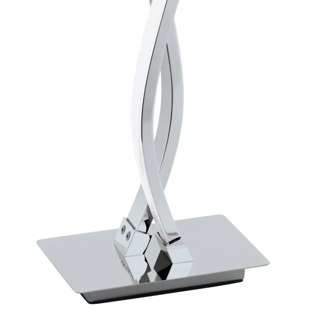 New Eglo Lasana 46cm bordslampa Krom