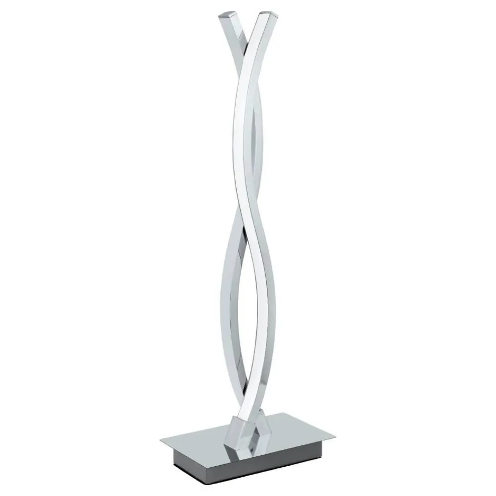 New Eglo Lasana 46cm bordslampa Krom