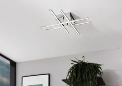 Clearance Eglo Lasana 50cm plafond Krom