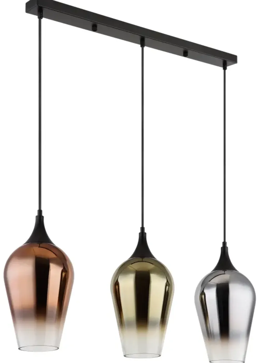 Hot Globo Lighting Lavus 83cm taklampa Svart