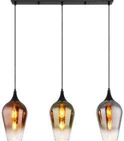 Hot Globo Lighting Lavus 83cm taklampa Svart