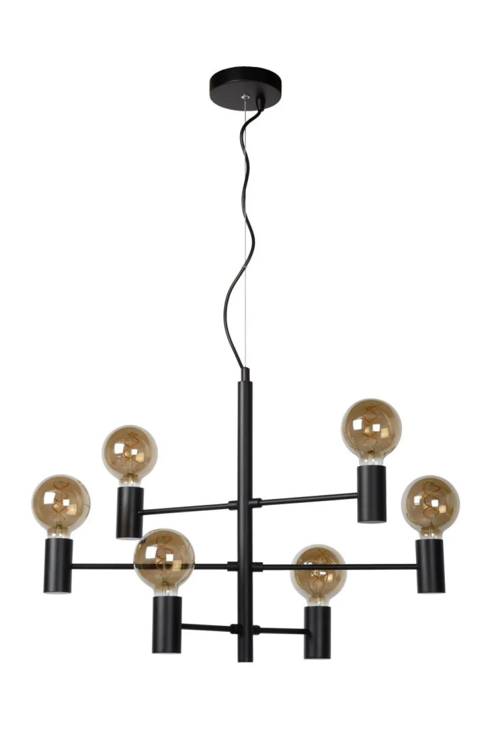 Clearance Lucide Leanne Ø65 taklampa Svart