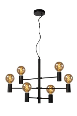 Clearance Lucide Leanne Ø65 taklampa Svart