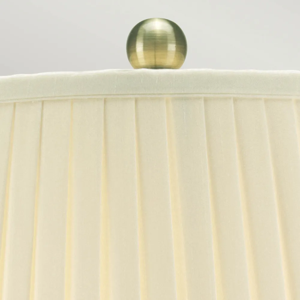 Discount Elstead Lighting Leaves 62cm bordslampa Guld