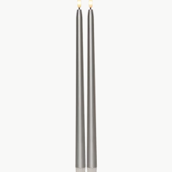 Online Star Trading LED Antikljus Flamme Metal 40cm