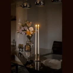 Sale Star Trading LED Antikljus Flamme Metal 40cm
