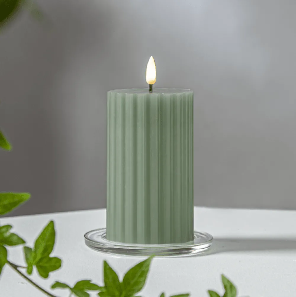 Hot Star Trading LED Blockljus Flamme Stripe