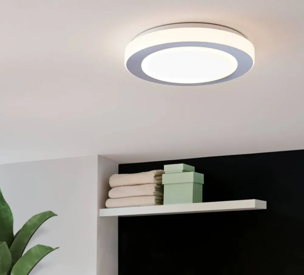 Best Eglo Led Carpi Ø38 badrumslampa Vit