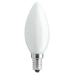 Discount Unison LED E14 kronljus opal 4W 3000K dimbar Vit