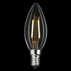 Outlet Unison LED E14 kronljus 2W 2700K Transparent