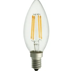 Online Unison LED E14 kronljus 4W 2700K dimbar Transparent