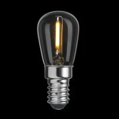 Discount Unison LED E14 päron 0,8W 2700K Transparent