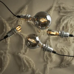 Discount Star Trading LED E14 päron 1W 2100K Rökfärgad