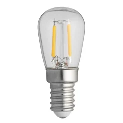 Unison LED E14 päron 2,2W 2700K dimbar Transparent