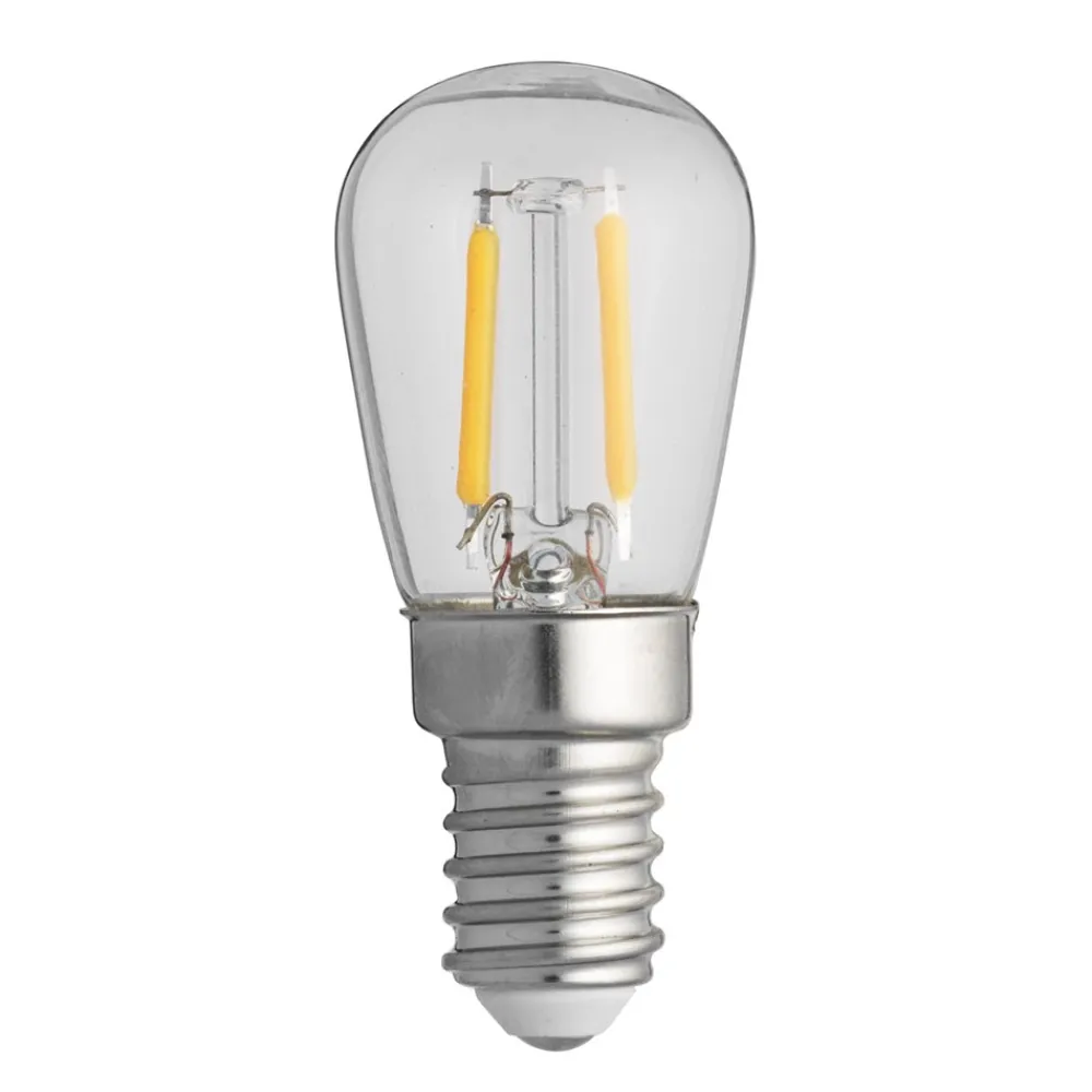 Unison LED E14 päron 2,2W 2700K dimbar Transparent