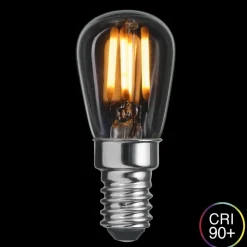 Best Unison LED E14 päron 3,3W 2700K dimbar Transparent