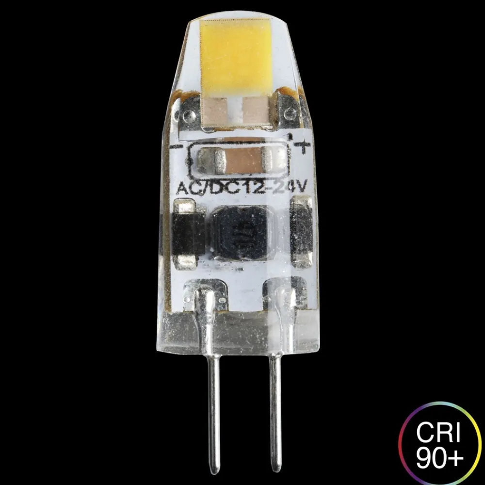 Sale Unison LED G4 silikon 12V 1,1W 3000K dimbar Transparent